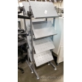 Slanted 4 Shelf Angled Display Rack